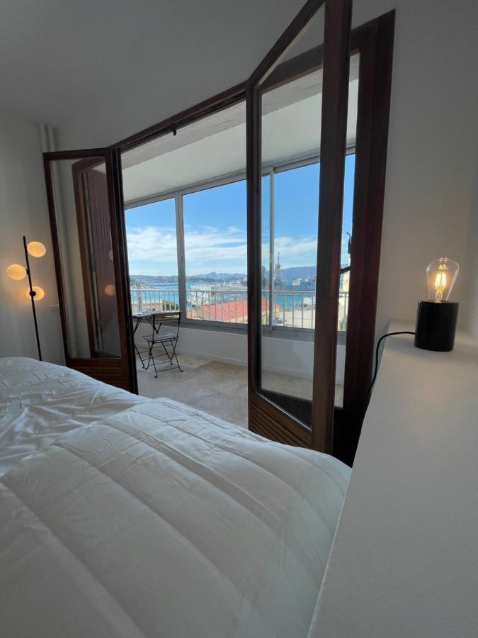 Design T3 Vue Mer Et Montagne 2 Chambres 3Mn De La Plage Fibre Clim Saint-Mandrier-sur-Mer Exterior foto
